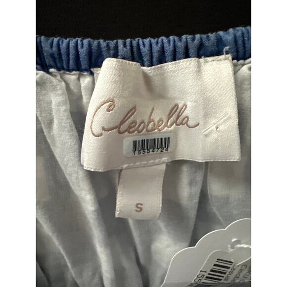 Cleobella Blue/White Checked Sundress Sz Small - Picture 4 of 4